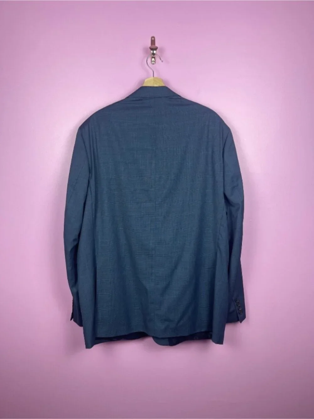 Lauren Ralph Lauren Black Label Wool Blend Blazer Jacket Blue Men’s 50L